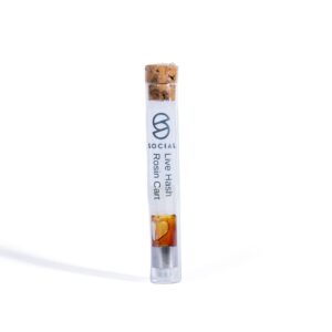 Social 0.5 Gram Live Hash Rosin Vape Cart
