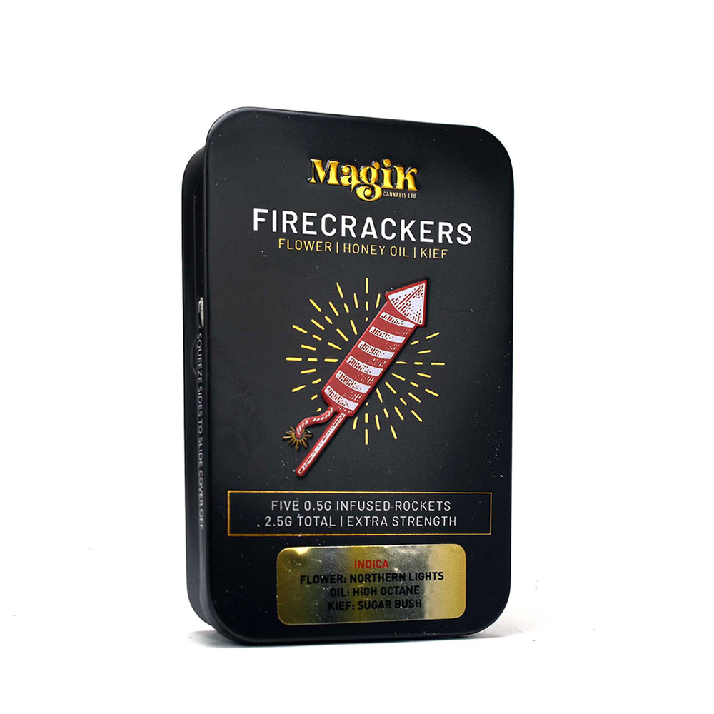 Firecrackers Classic - 1 ¼ Infused Pre-Rolls 2.5g (0.5g x 5)