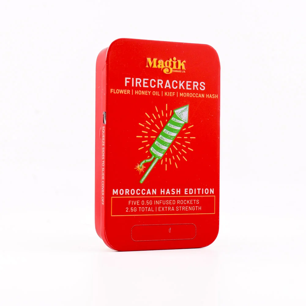 Firecrackers Special Edition - 1 ¼ Infused Pre-Rolls 2.5g (0.5g x 5) - Image 5