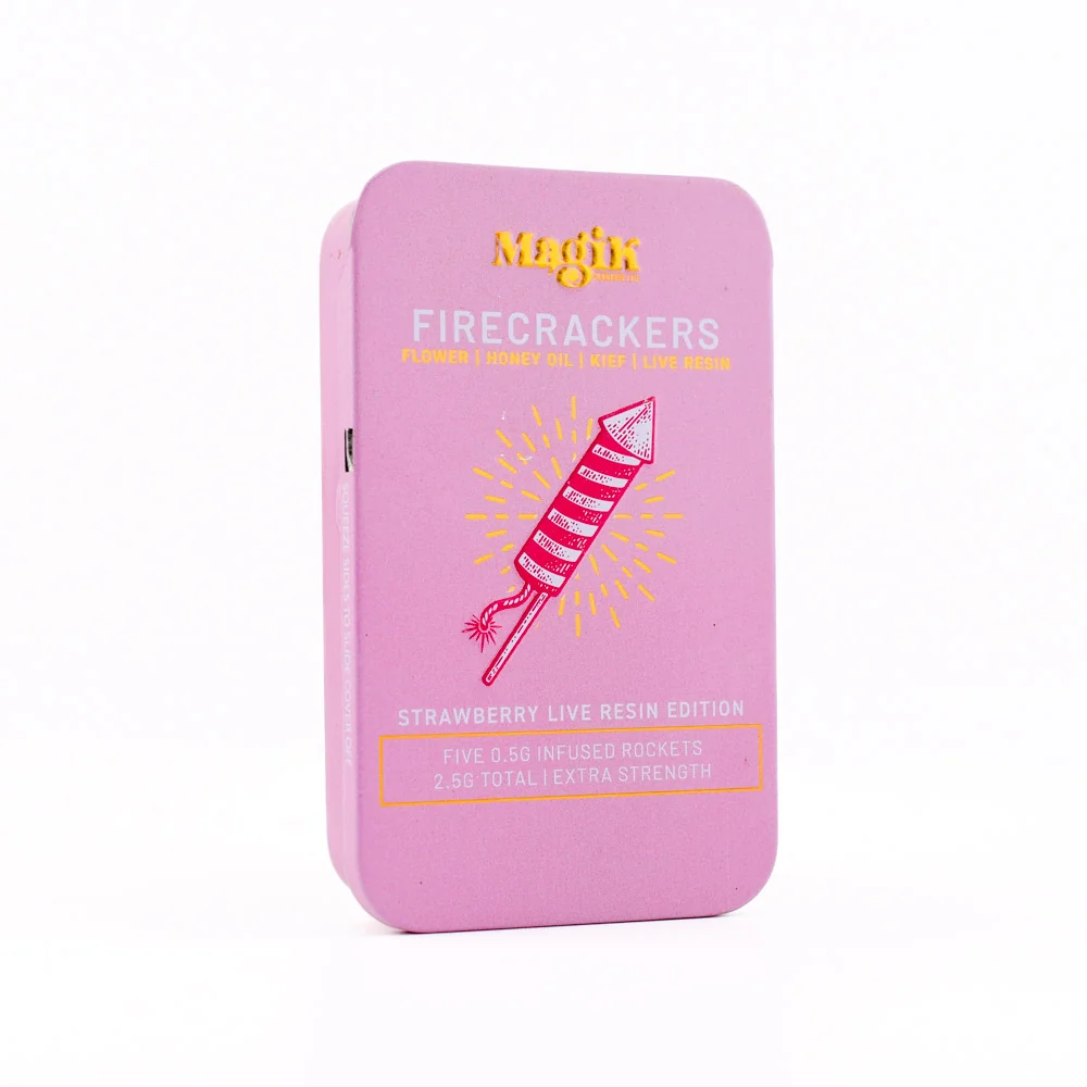 Firecrackers Special Edition - 1 ¼ Infused Pre-Rolls 2.5g (0.5g x 5) - Image 2