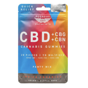 Pegasus CBD Vegan Gummies (+CBG + CBN ) — 1400mg