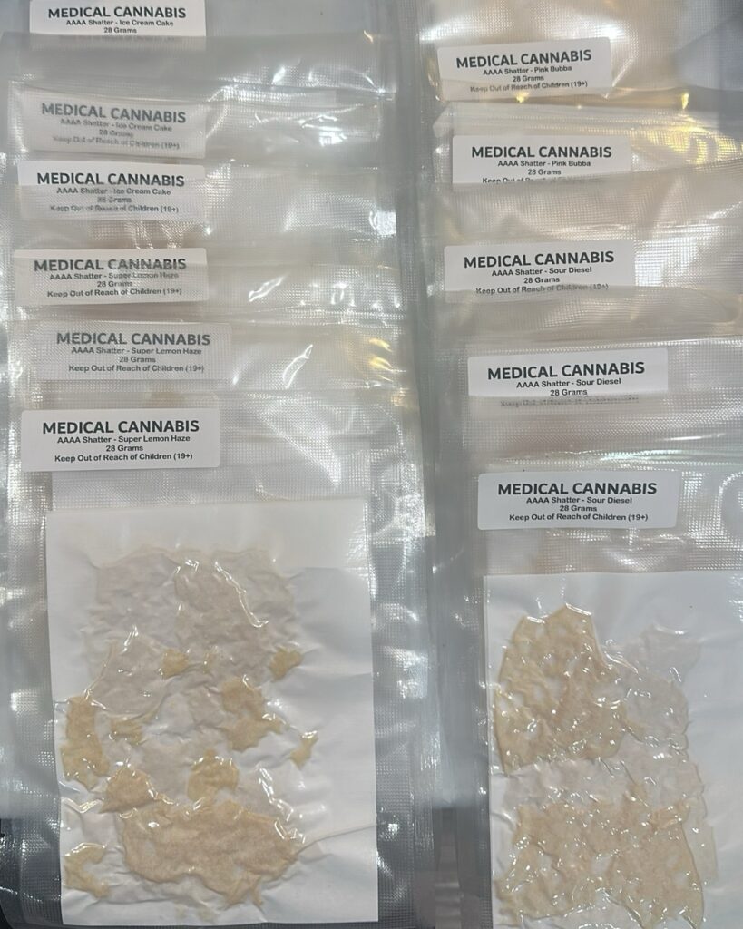 Bulk Shatter 28 Gram Slabs